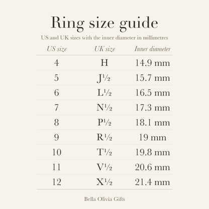 Stemmingsring met gravure binnenin