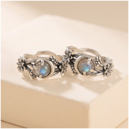 Vintage Branches Moonstone Ring
