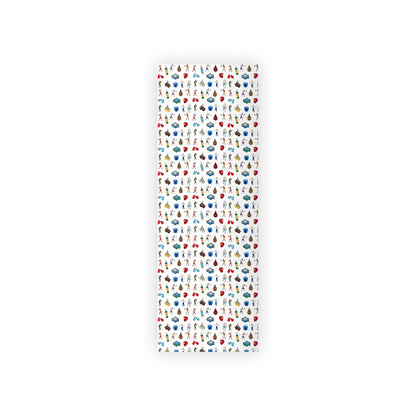 Boxing Print Gift Wrapping Paper Roll