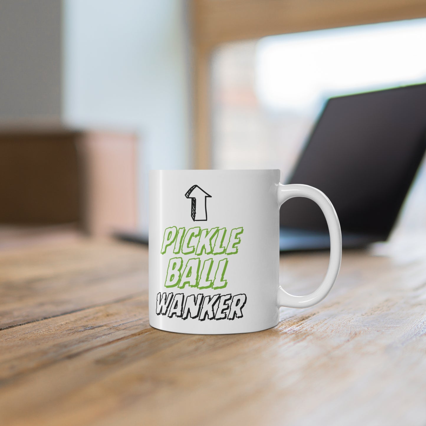 Pickleball Wanker Joke Mug
