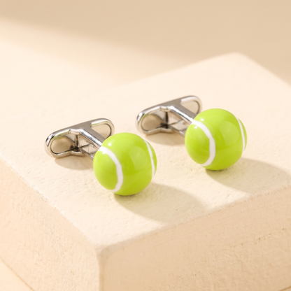 Tennis Ball Cufflinks