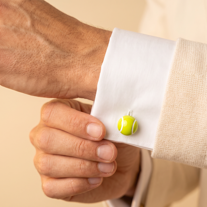 Tennis Ball Cufflinks