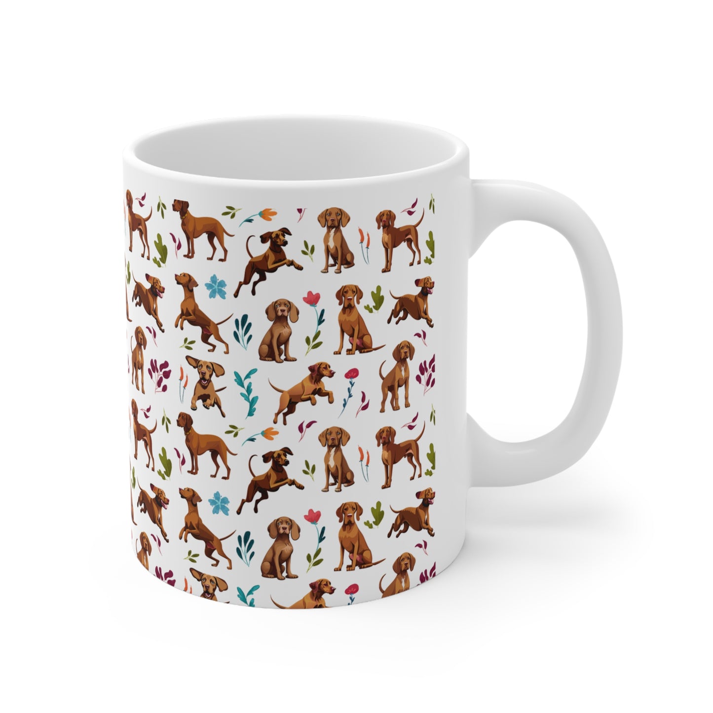Vizsla Dog Print 11oz Ceramic Mug