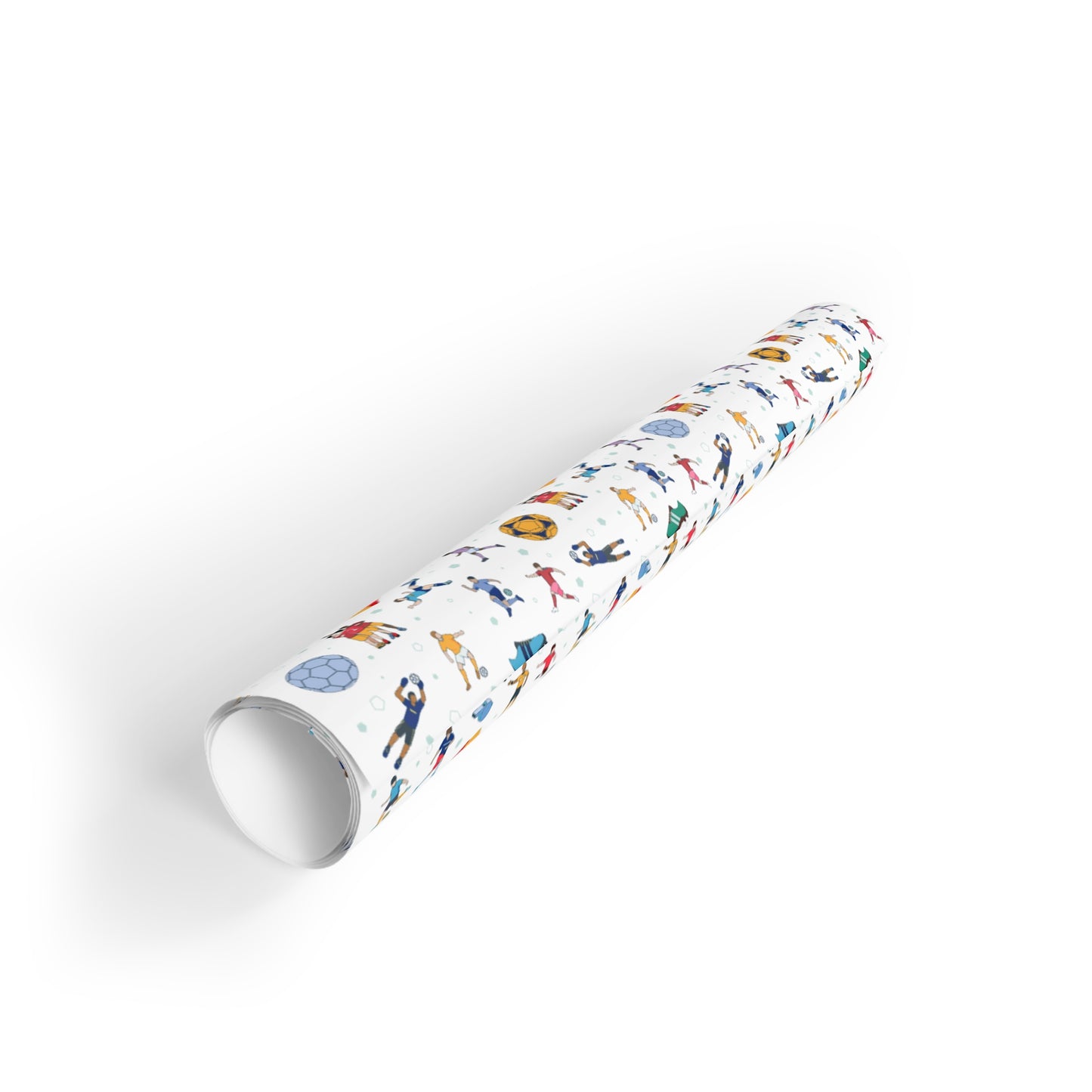 Football Soccer Print Gift Wrapping Paper Roll