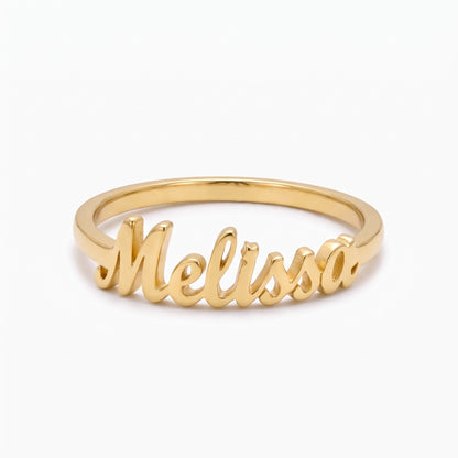 custom name single name ring