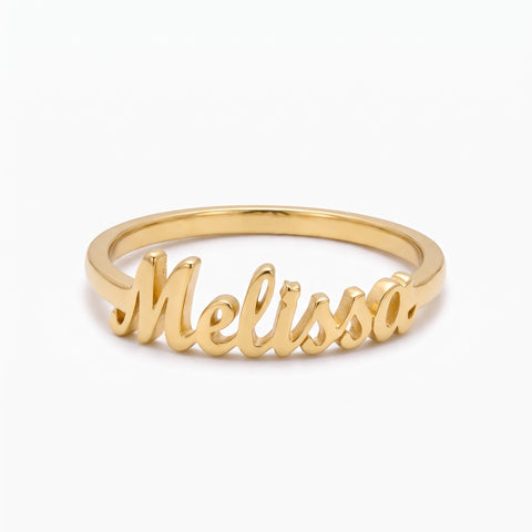 Custom Name Single Name Ring