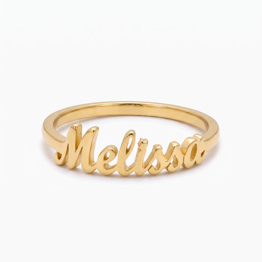 custom name single name ring
