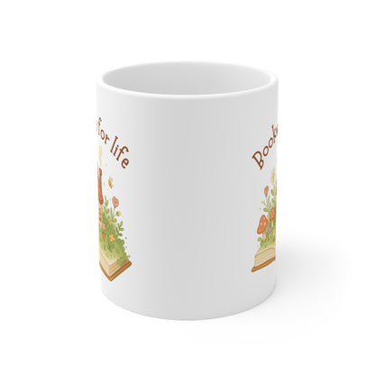 Bookworm For Life 11oz Ceramic Mug