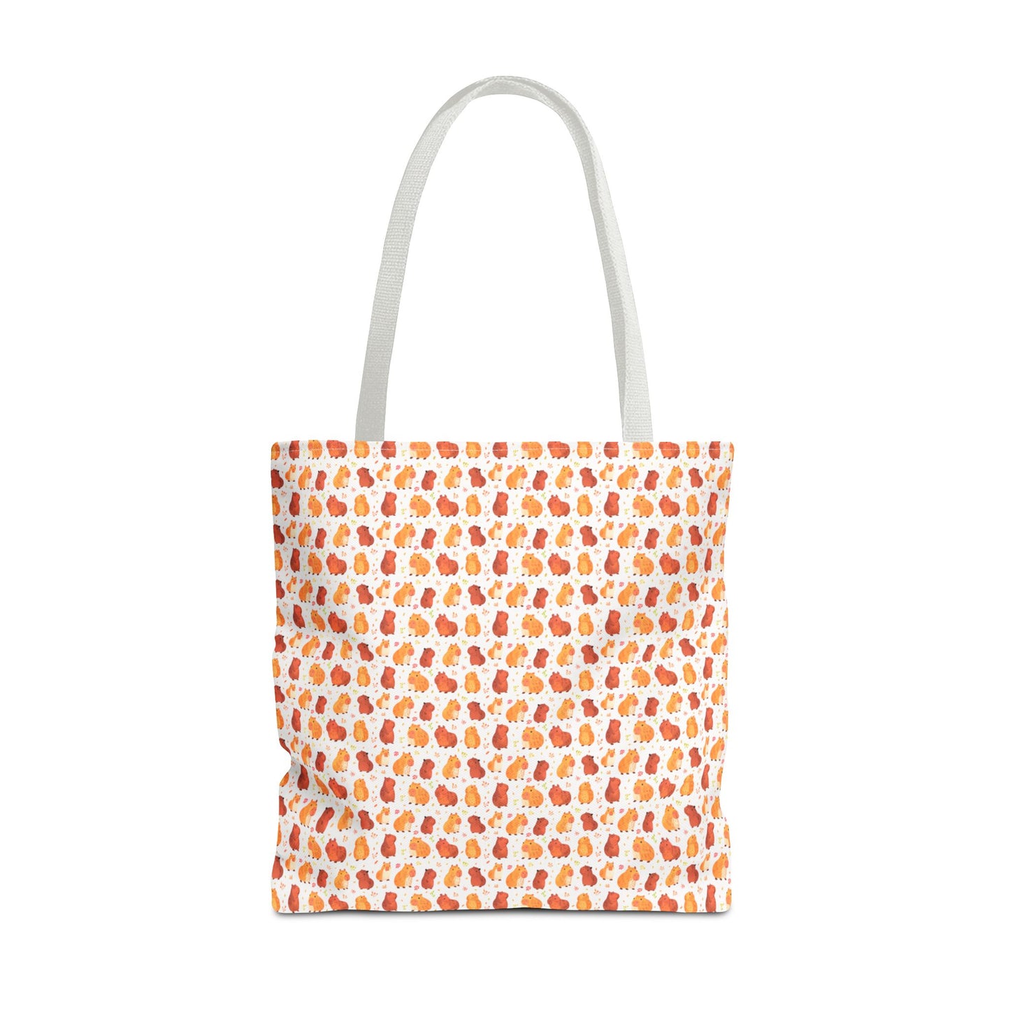 Chibi Kawaii Capybara Printed Tote Bag