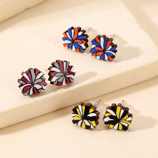 Custom Cheerleading Stud Earrings