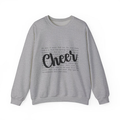 Cheer Motivation Sweatshirt and T-Shirt