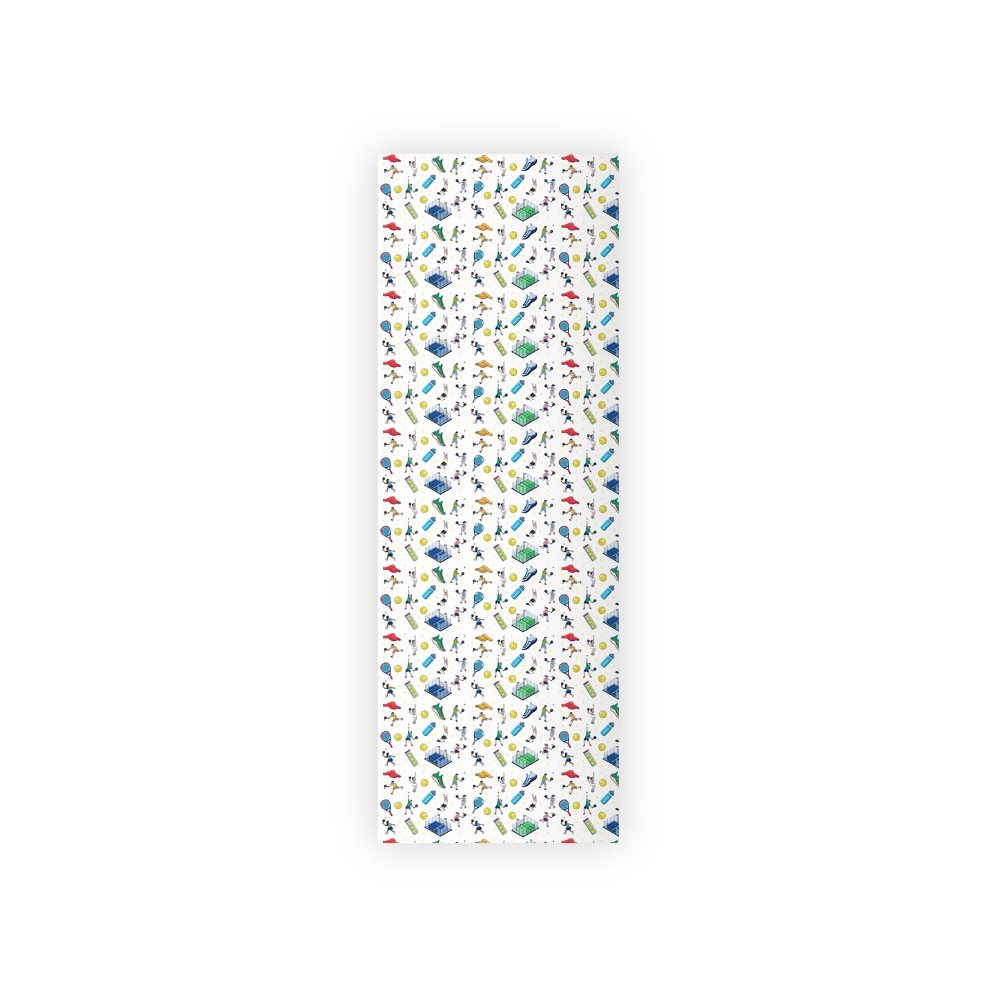 Padel Print Gift Wrapping Paper Roll