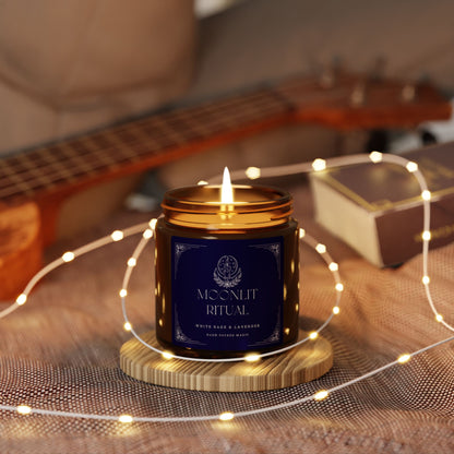 Moonlit Ritual Scented Candle - 4oz and 9oz Soy Wax Candle