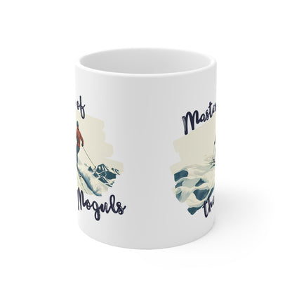 Master of the Moguls Ski Themed 11oz Ceramic Mug