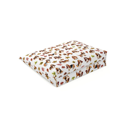 Cavalier King Charles Spaniel Print Cotton Cosmetic Bag/Makeup Organizer/Travel Pouch