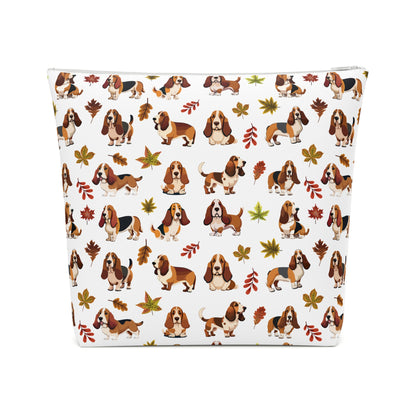 Cavalier King Charles Spaniel Print Cotton Cosmetic Bag/Makeup Organizer/Travel Pouch