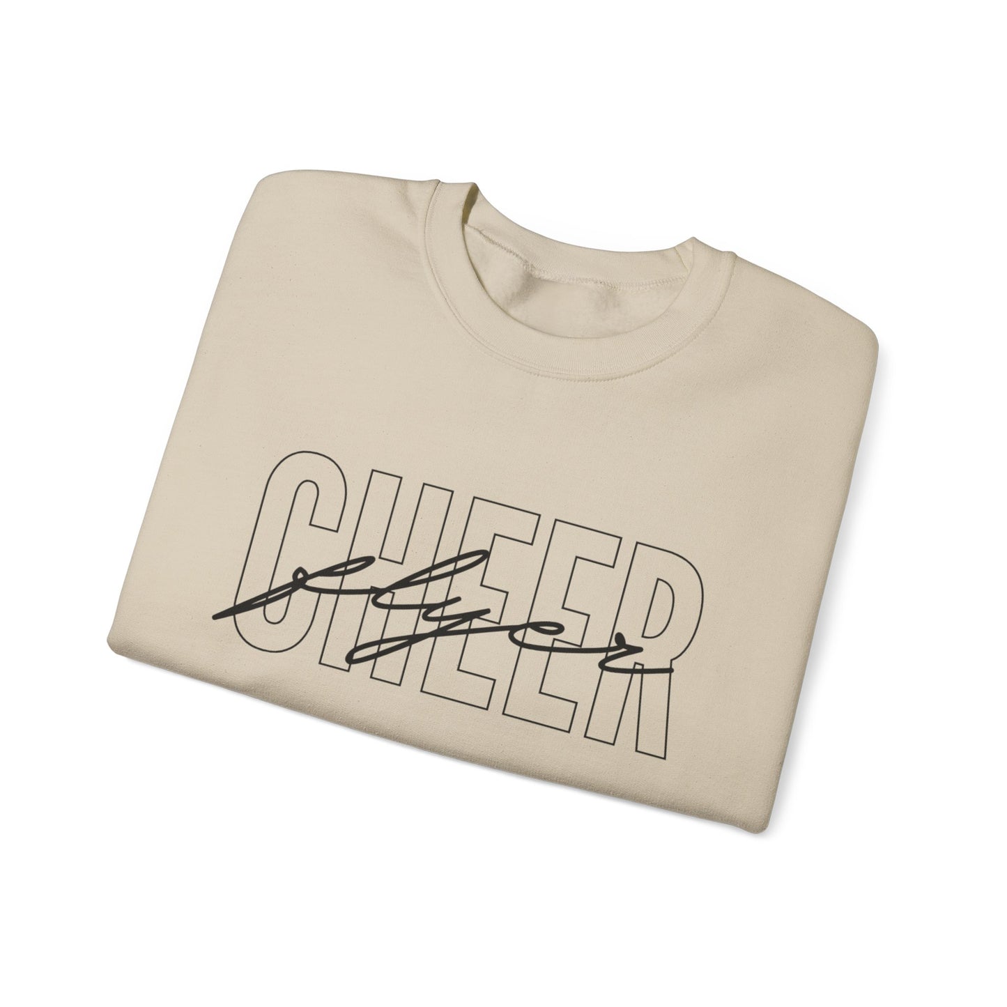 Cheer Flyer Sweatshirt and T-Shirt for Cheerleaders