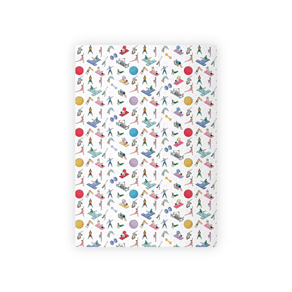 Pilates Print Gift Wrapping Paper Roll
