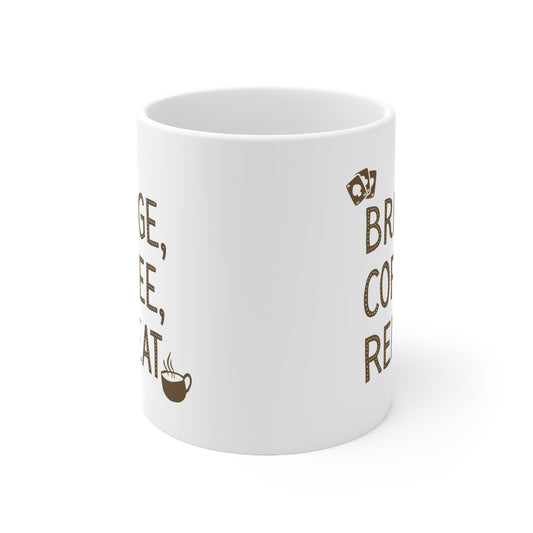 Coffee Bridge Repeat 11oz Ceramic Mug