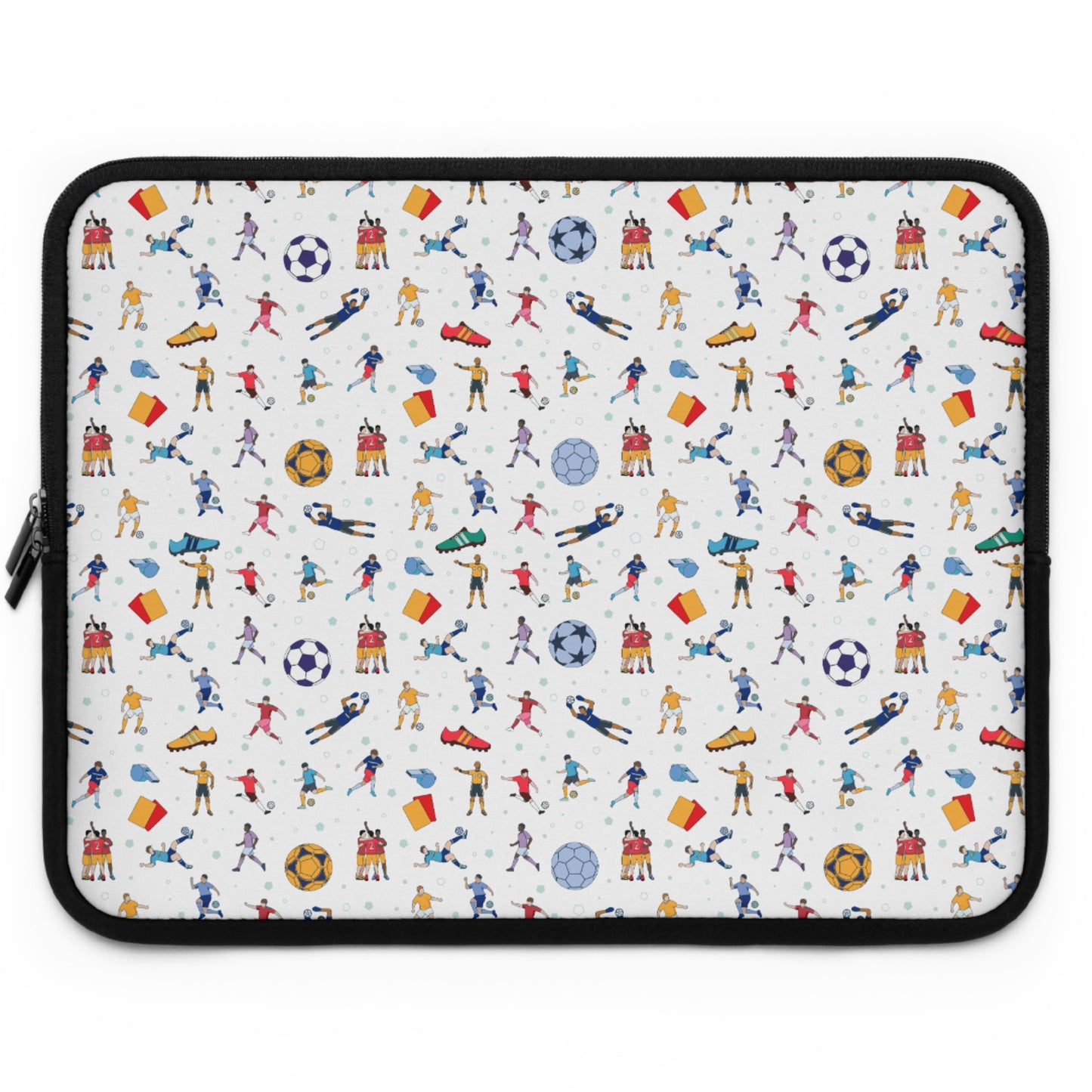Football Soccer Print Laptop Sleeve Cover