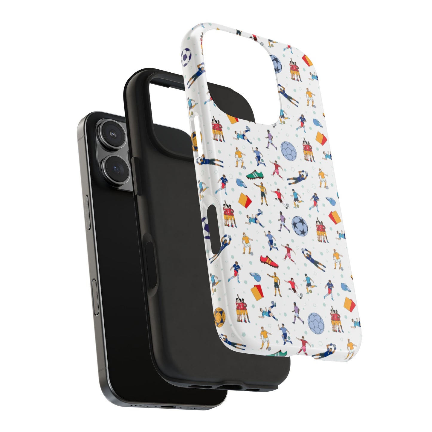 Football Soocer Themed Print Phone Case