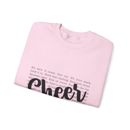 Cheer Motivation Sweatshirt and T-Shirt