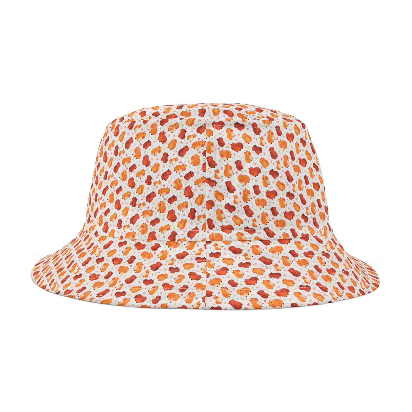 Capybaras  Kawaii Chibi Style Bucket Hat