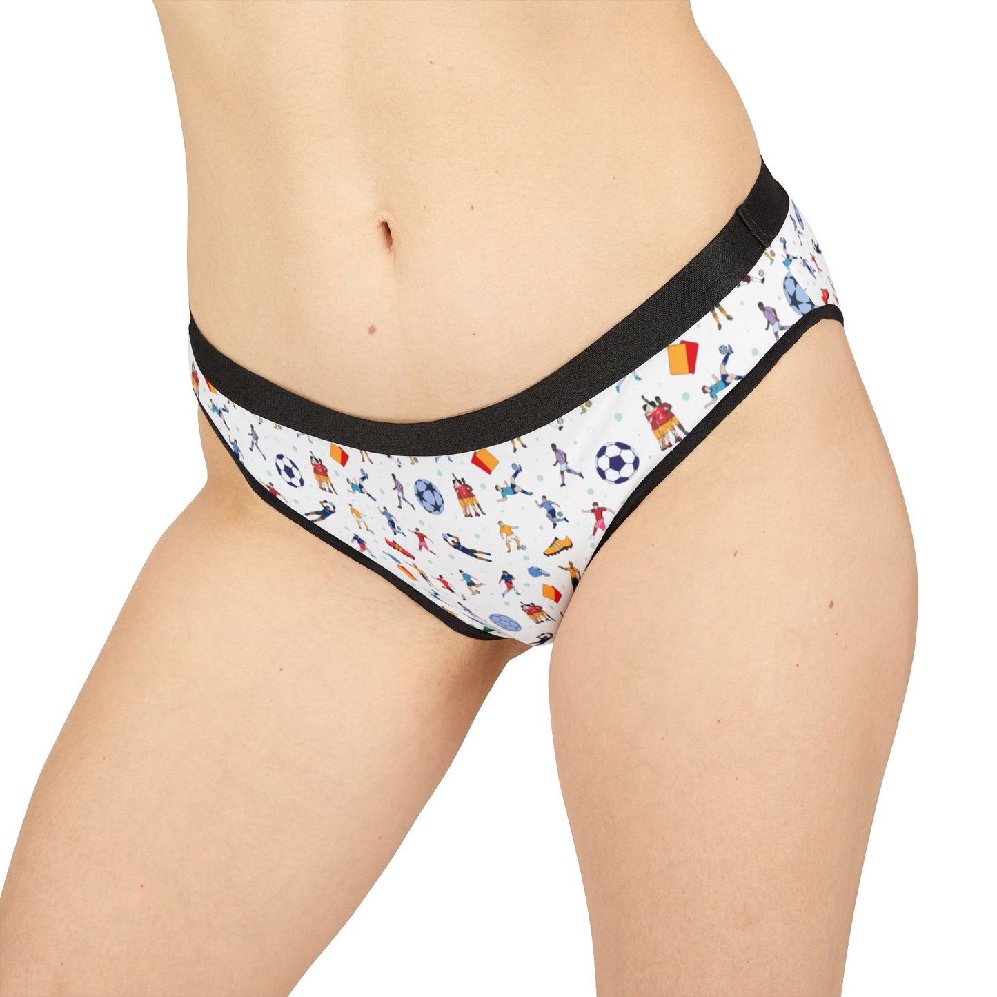 Football Soccer Print Women's Underwear Briefs