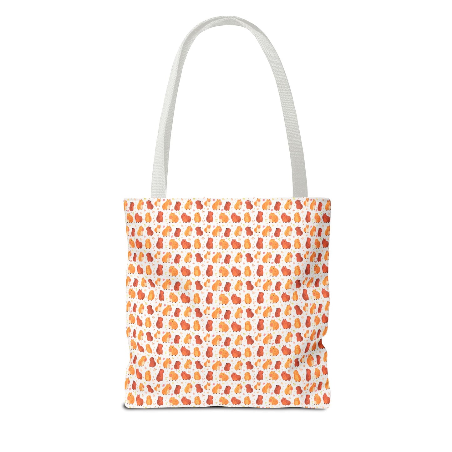 Chibi Kawaii Capybara Printed Tote Bag