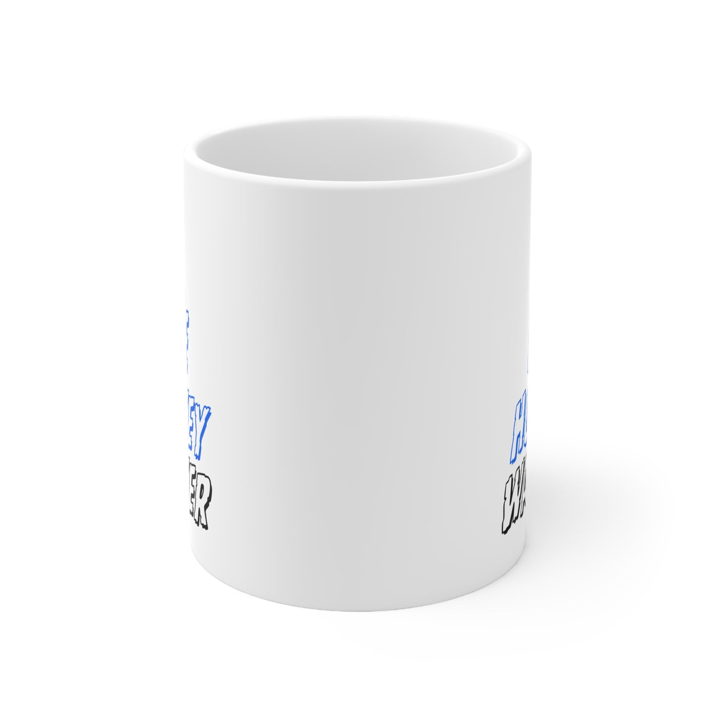 Ice Hockey Wanker Funny Ice Hockey Themed 11oz Ceramic Mug
