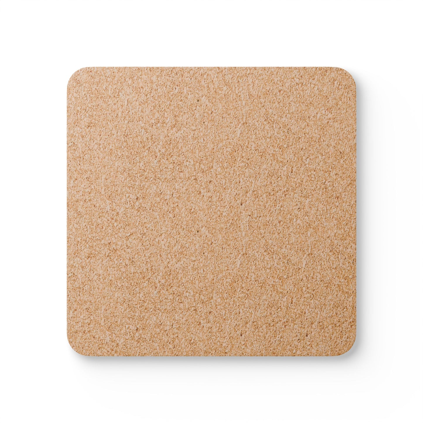 Capybaras Chibi Style Print Corkwood 4 Coasters Set