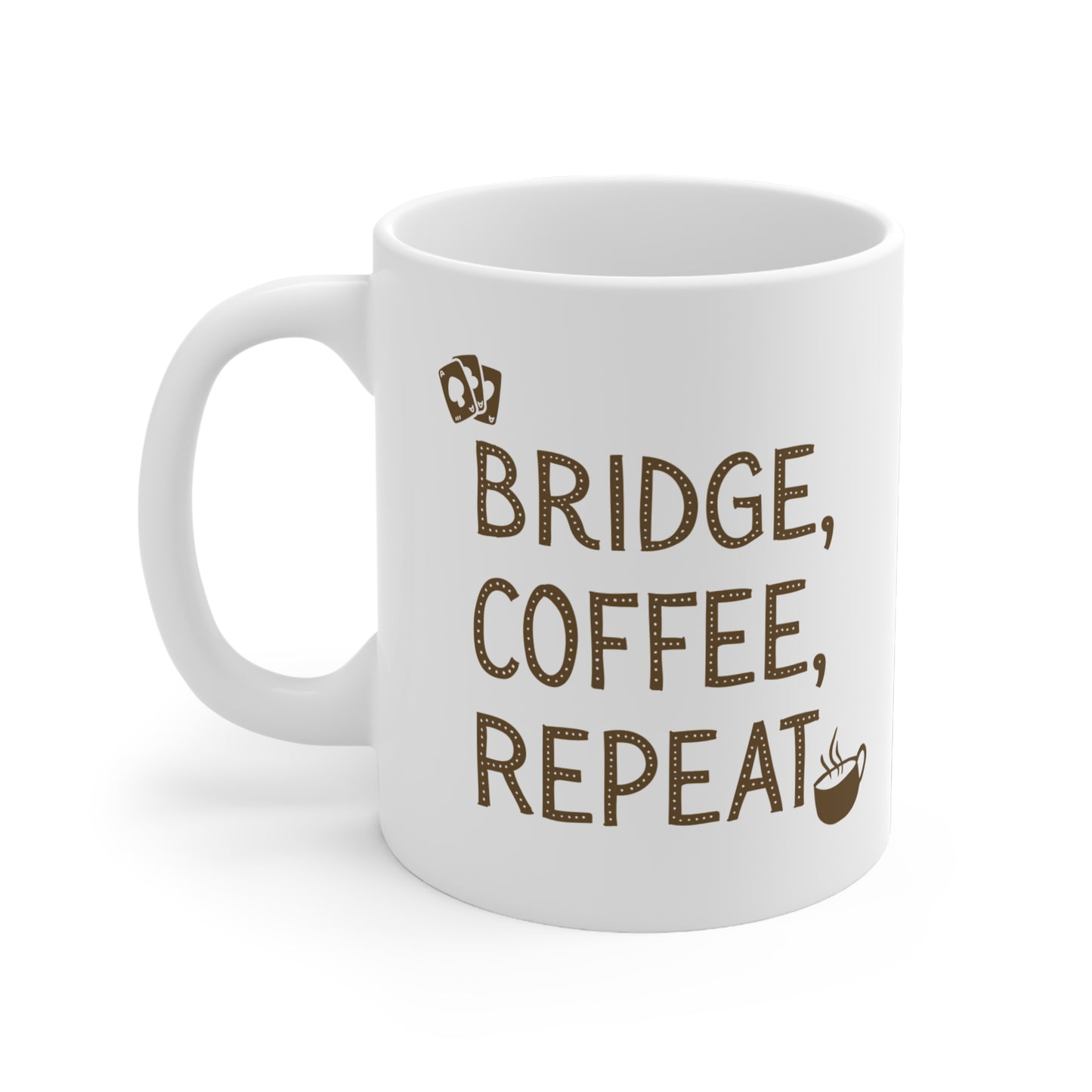 Coffee Bridge Repeat 11oz Ceramic Mug