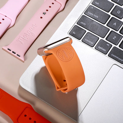 Personalized silicone watch band photo 4
