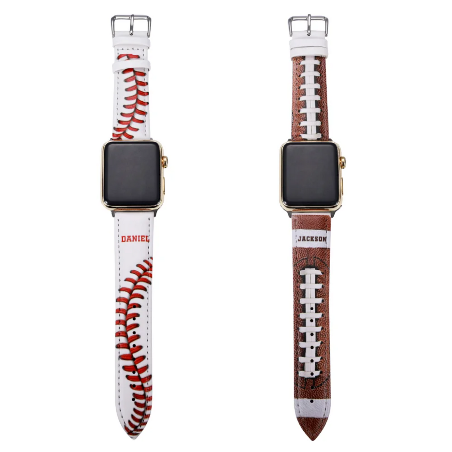 Personalized Baseball/Football Band for Apple Watch