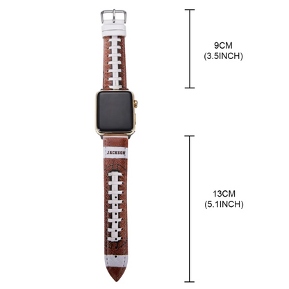 Personalized Baseball/Football Band for Apple Watch