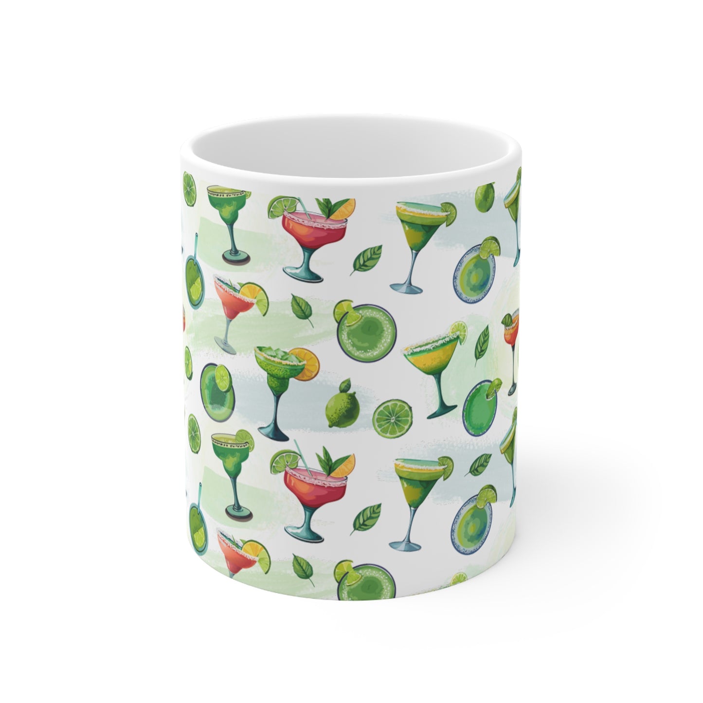 Margarita Drinks Print 11oz Ceramic Mug