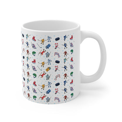 Ice Hockey Print 11oz Ceramic Mug