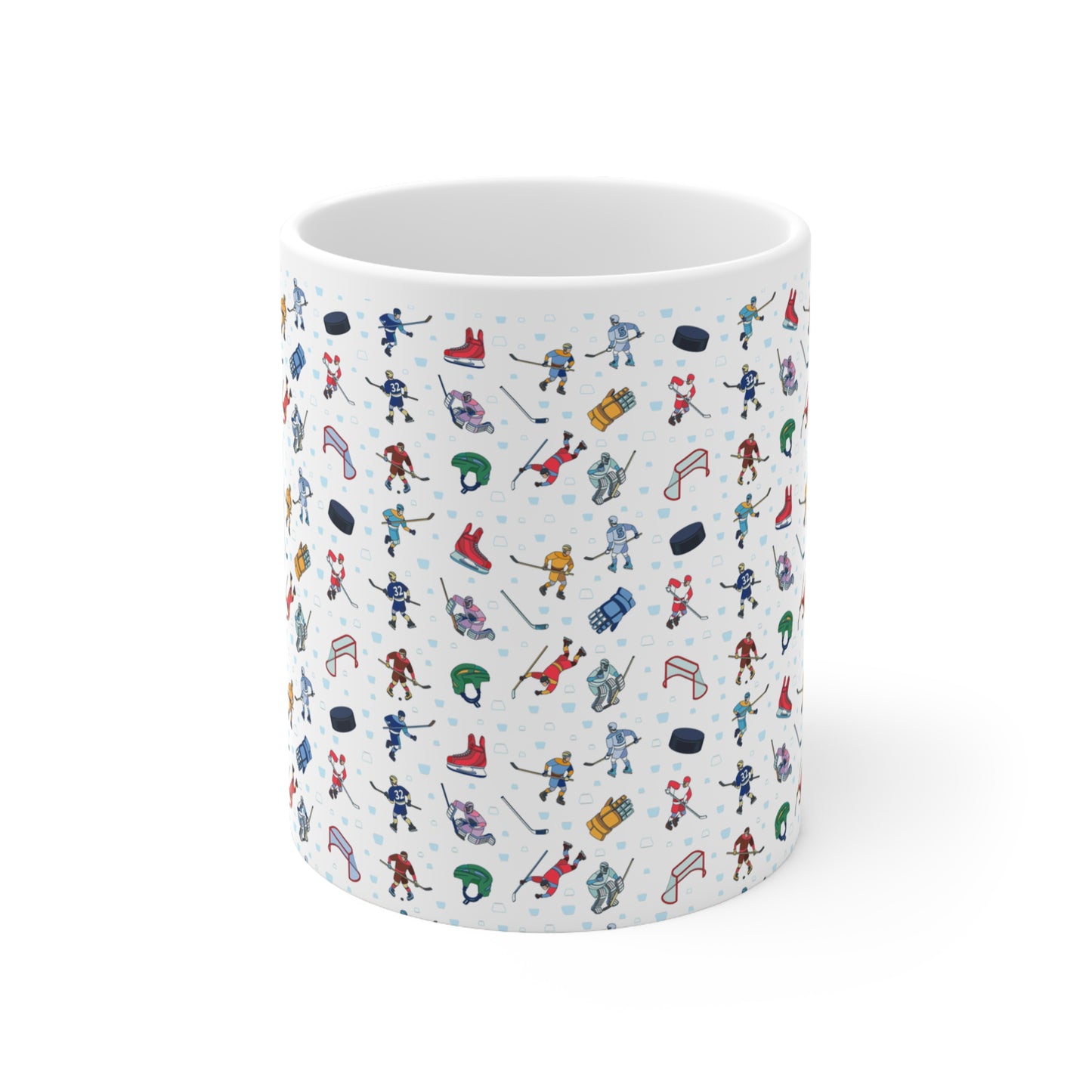 Ice Hockey Print 11oz Ceramic Mug