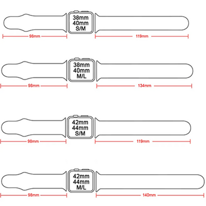Personalized Medical Alert Apple Watch Band with Sign