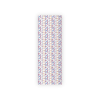 4th of July Print Gift Wrapping Paper Roll