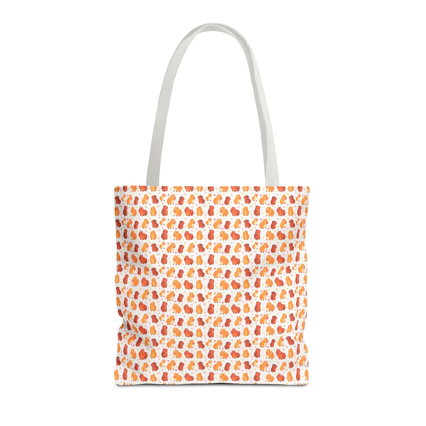 Chibi Kawaii Capybara Printed Tote Bag