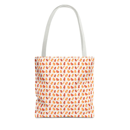 Chibi Kawaii Capybara Printed Tote Bag