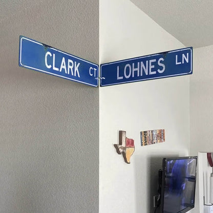 Personalized Rustic Street Sign