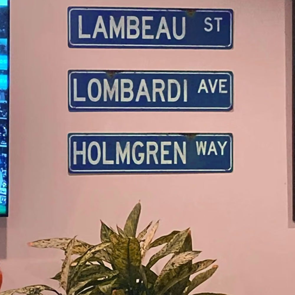 Personalized Rustic Street Sign