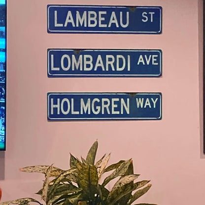 Personalized Rustic Street Sign