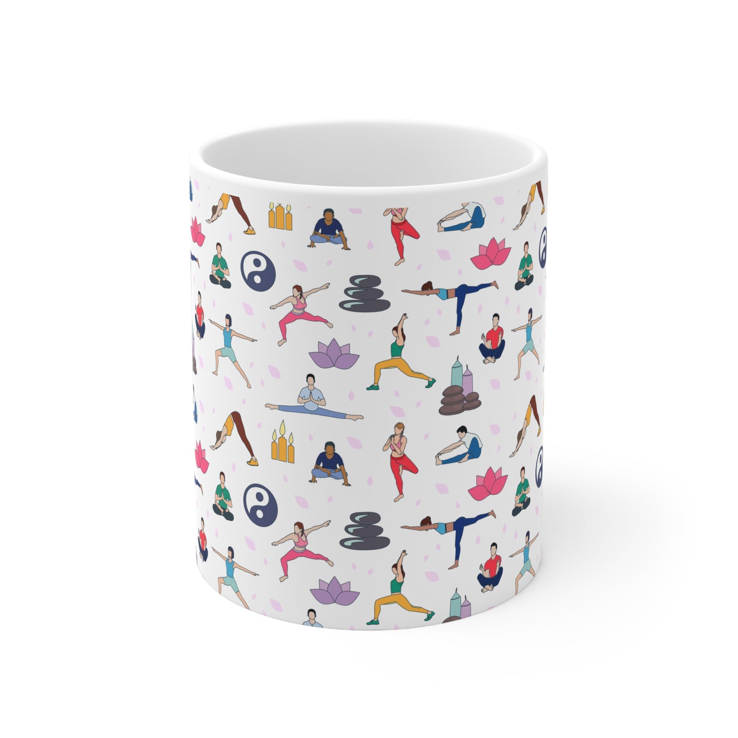 Yoga Print 11oz Ceramic Mug