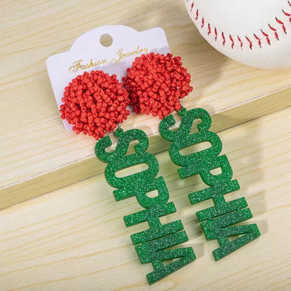 Custom Team Game Day Earrings