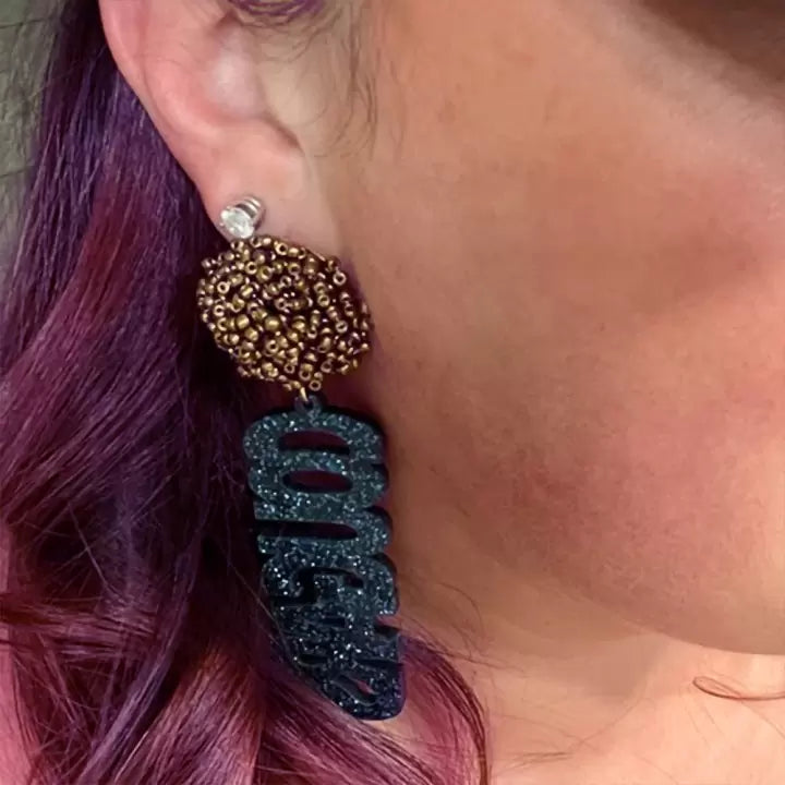 Custom Team Game Day Earrings