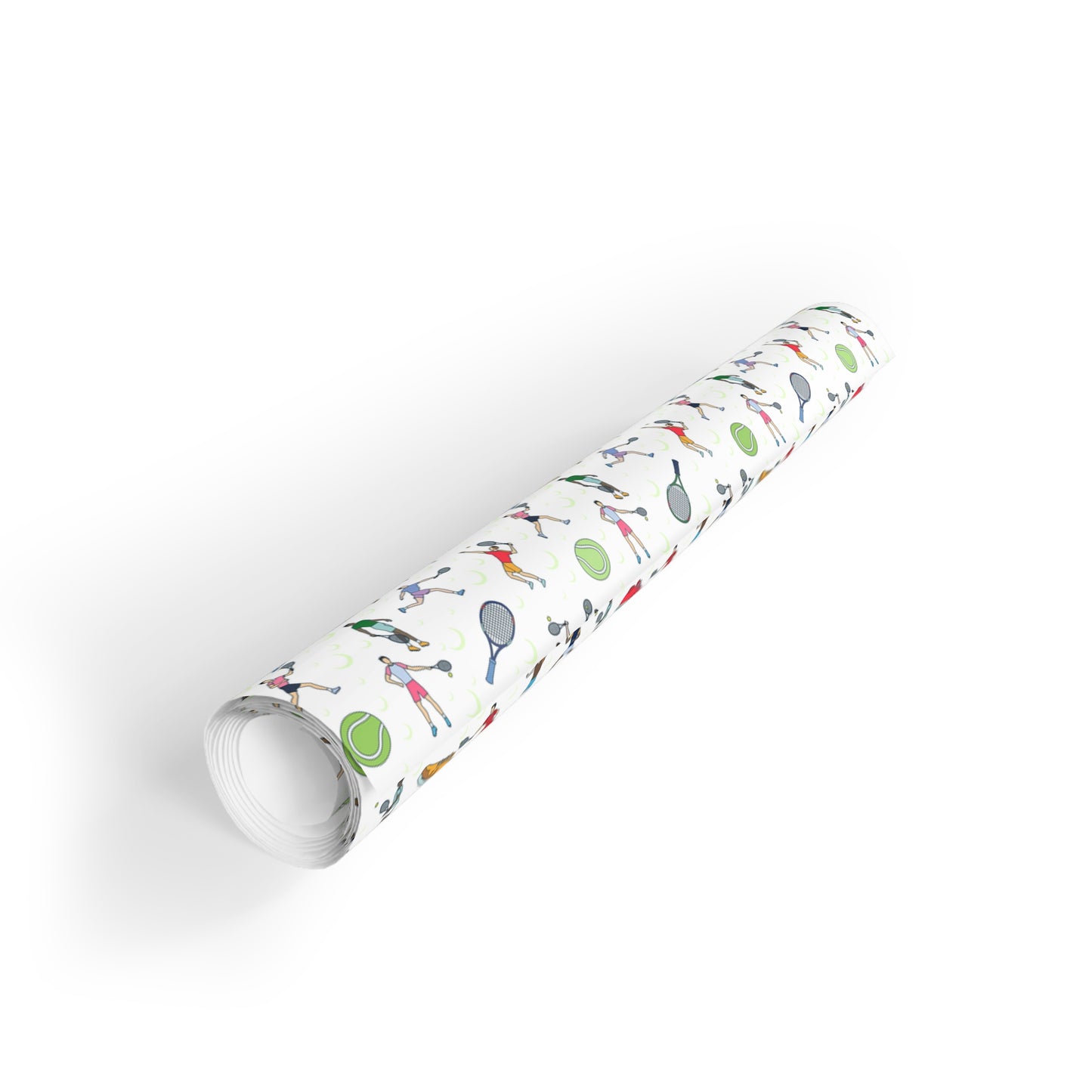 Tennis Print Gift Wrapping Paper Roll
