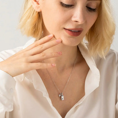 Personalized Tiny Urn Necklace for Pet Ashes